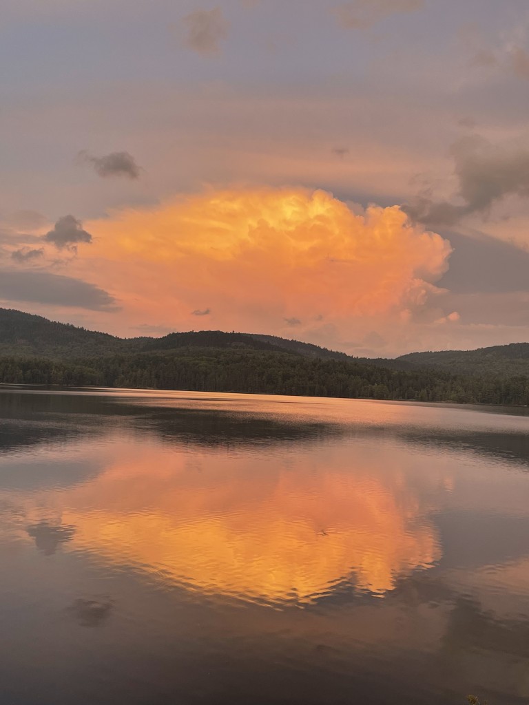 Pharaoh Lake sunset